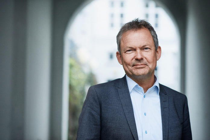 Administrerende direktør i Finans Danmark, Ulrik Nødgaard.