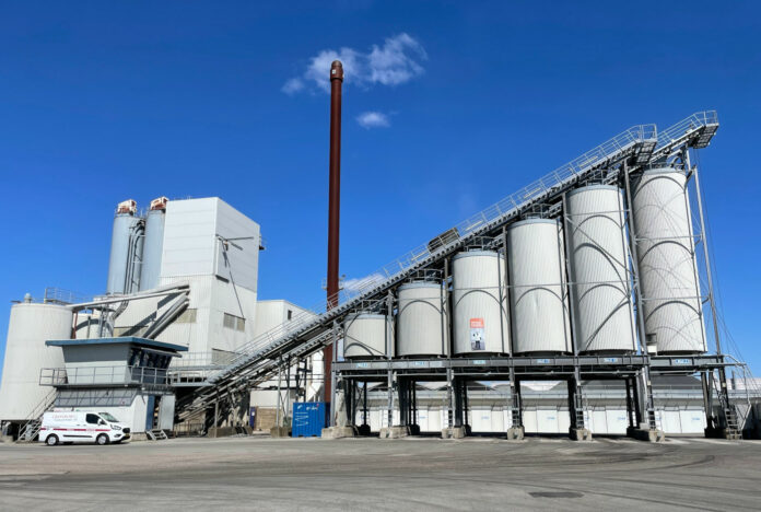 NCCs asfaltfabrik på Dalvej i Hjallerup. Foto: PR.