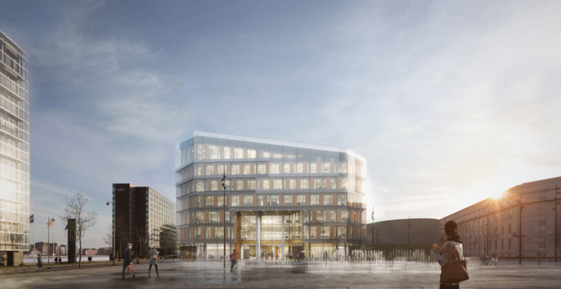 Scandic Spectrum åbner på Kalvebod Brygge. Visualisering: Dissing+Weitling Arkitektfirma.
