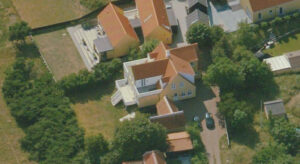 Det dyreste hus i Nordjylland ligger i Skagen. Foto: Kortforsyningen.