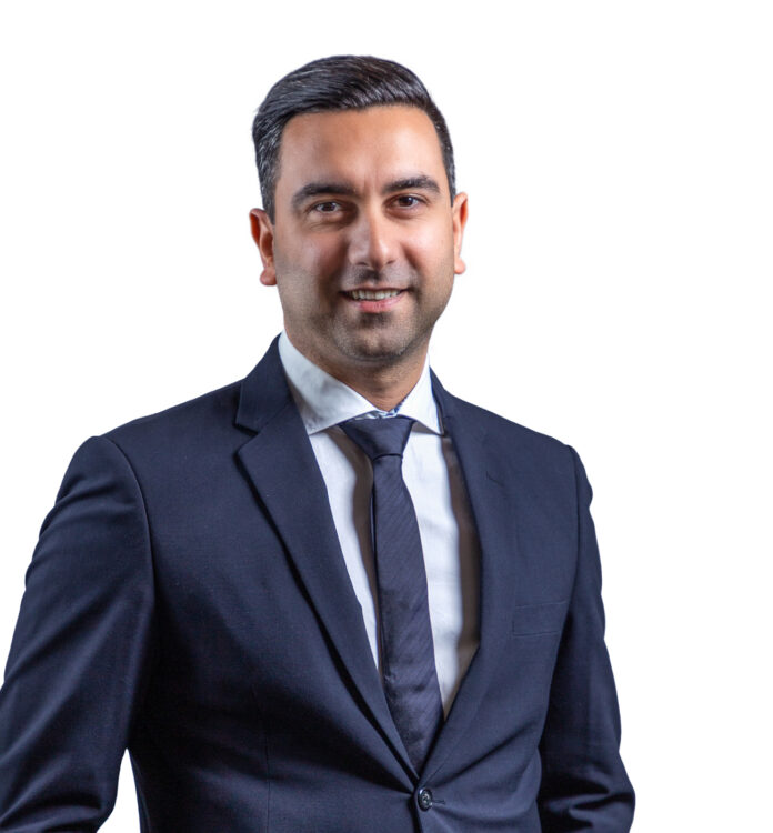 Mehrdad Mangaard Sarraf, Senior Director og direktør for investering og udlejning hos Colliers i Aarhus. Foto: PR.