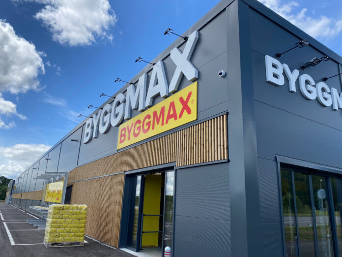 Byggmax åbner sin første butik i Danmark i Vejle den 29. juli. Foto: PR.