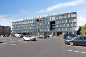 Et konsortium ledet af Kristensen Properties har købet ejendommen Skibsbyggerivej 5 i Aalborg. Foto: PR.