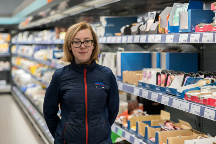 Butikschef for Aldi i Hjørring, Pernille Levring Jensen. Foto: PR.