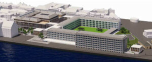 Mærsk vil udvide hovedsædet på Esplanaden. Visualisering: Dorte Mandrup.