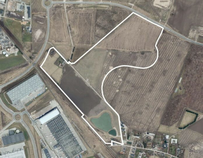 Yderligere udvidelse af af Skandinavisk Transport Center i Køge på vej. Foto: Køge Kommune.