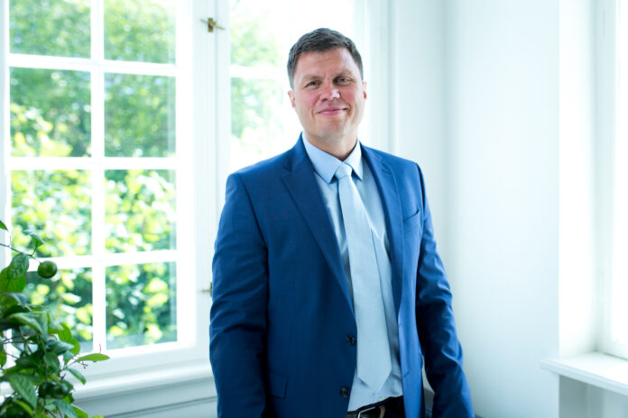 Martin Kibsgaard Jensen, administrerende direktør i Blue Capital. Foto: PR.