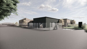 Jytas bygger børnehave på Rishøjvej i Køge Nord.