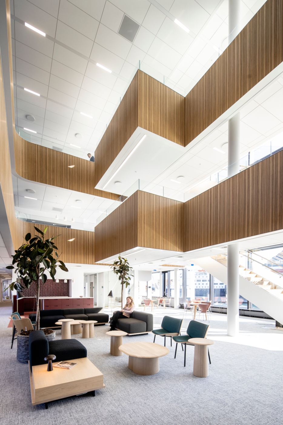 DFDS’ kontor, Nordhavn, København.Kilde: PLH Arkitekter. Foto: Thorbjørn Hansen / Kontraframe.