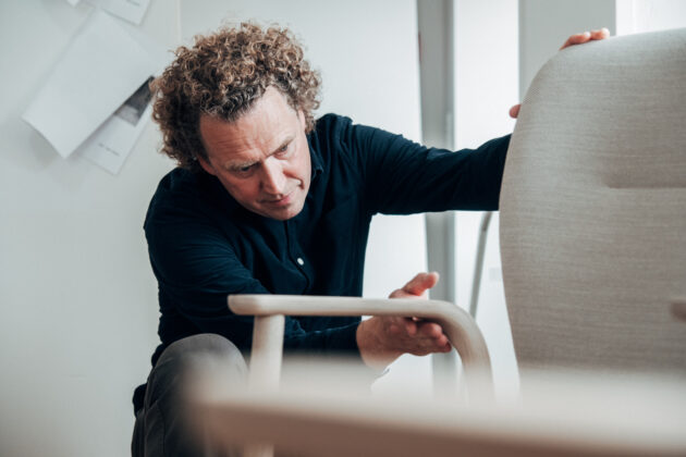 Morten Hove Lasthein, som er partner og designchef i Aart Designers. Foto: Brunner.