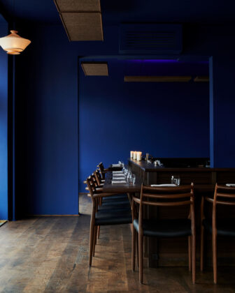 Den nye japanske restaurant, Kappo Andō, ligger på Farimagsgade på Østerbro i København. Foto: Ditte Isager.