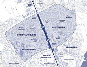 En helhedsplan for Randersvej er netop sendt i fornyet høring. Illustration: Aarhus Kommune.